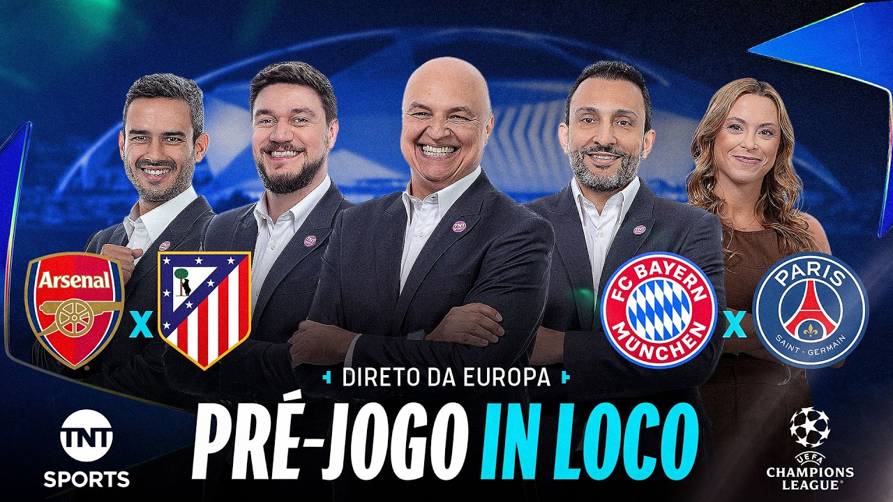 Ao Vivo Direto Da Europa! Todos Os Detalhes Dos Jogos: Bayern X Psg E Arsenal X Atlético De Madrid