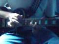 andrew playing his guitar
