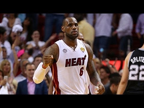 his - Check out some of the BIG highlights from LeBron James in the 4th quarter of Game 6 as he gets his headband knocked off and proceeds to make some MONSTER pla...