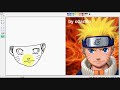 how can I draw naruto on paint انمي ناروتو رسم ناروتو