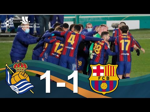 Real Sociedad 1-1 Barcelona (2-3 g.p.)