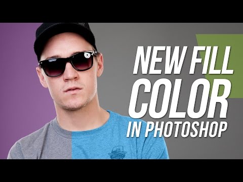 how to fill selection with color photoshop