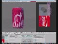 Pop Can modeling and texturing timelapse