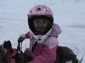 Big B and Uncle M birthday snowmobile ride
