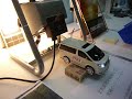 The Solar Car without any rechargeable battery. The Solar Car without any rechargeable battery.