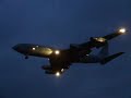 Boeing 707-320C lands at GKE