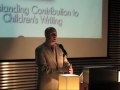 Writer's Guild 2009 Awards - Outstanding Contribution to Children's Writing