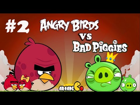 Angry Birds Vs Bad Piggies Walkthrough Part 2