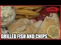 Grilled Fish and Chips with Slaw recipe by the BBQ Pit Boys