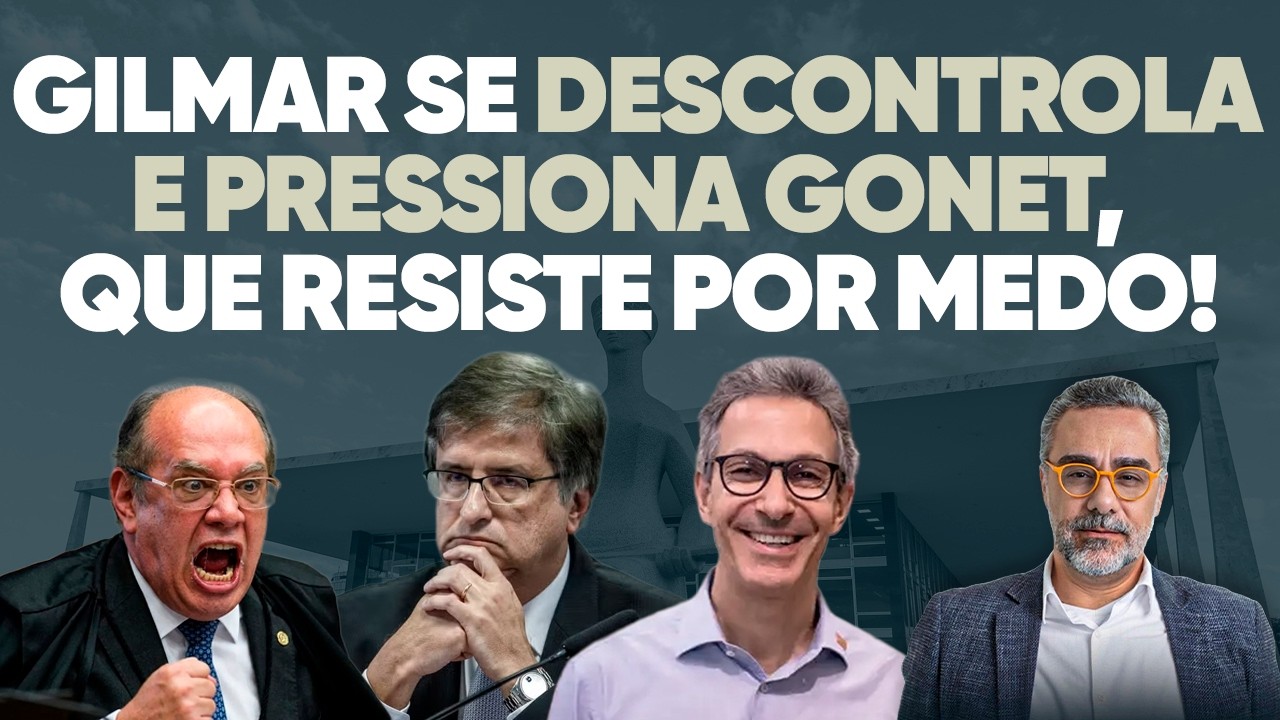 🚨 Gonet vai DESOBEDECER Gilmar pela 1ª vez na HISTÓRIA!