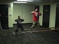 Tony Czar and Lil BIGZ dance to Swag by Teyana Taylor