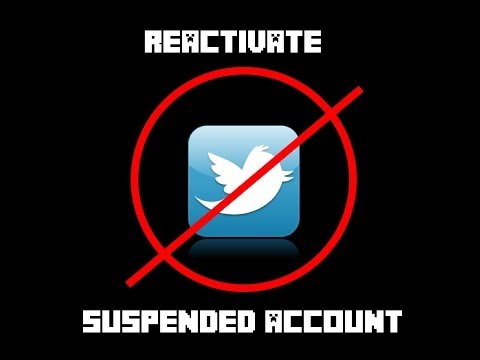 how to suspended twitter account