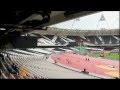Stadium opens 2012 hours ahead of Olympics