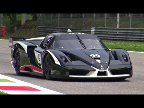 Sound - This time you can see lots of Ferrari FXX EVO in action with start up, loud accelerations, fast fly bys and amazing downshifts during the Ferrari corse clien...