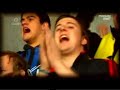 Vlaggenactie van Blue Army voor de topper tegen Standard
