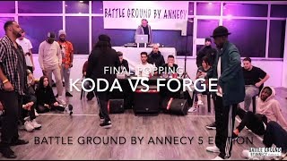 Forge vs Koda – BattleGround By Annecy 5 Popping Final