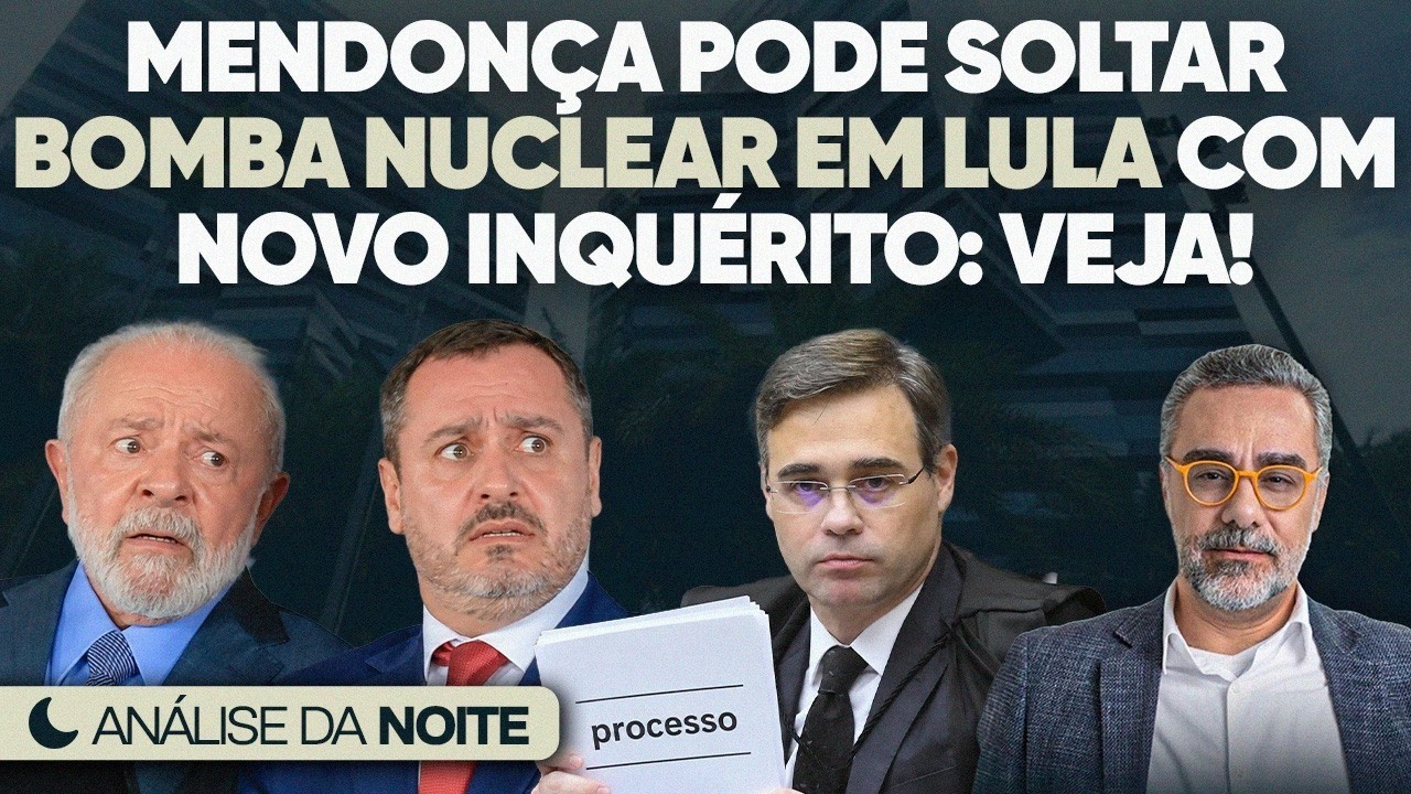 BOMBA Mendonça Pode Abrir Inquérito Contra o Chefe da PF de Lula!