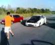 proton wira 4G93T vs honda civic eg9 b16a