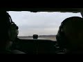 Funny plane landing