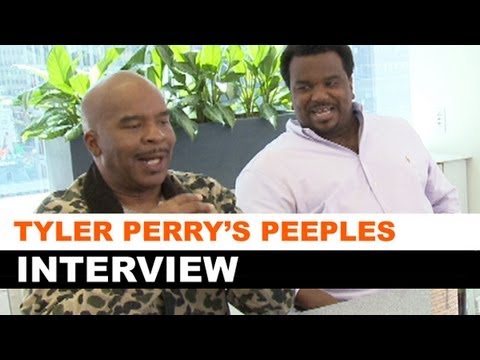 Tyler Perry's Peeples Interview 2013 - Craig Robinson, David Alan Grier : Beyond The Trailer