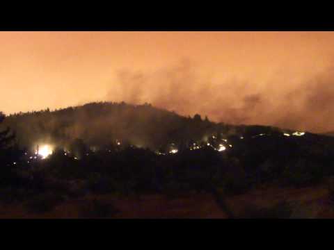 VIDEOS: incendio en Chile dejó un muerto y hectáreas destruidas