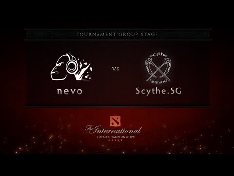 Scythe.SG - nevo vs Scythe.SG The International day one group stage match between nevo and Scythe.SG. Go to Dota2.com for full Gamescom schedule and results.