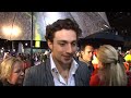 hollywood a-lister and kick-ass producer shows up for the film's european premiere. submit your videos at itn.co.uk . follow us on twitter at twitter.com .