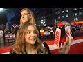hollywood a-lister and kick-ass producer shows up for the film's european premiere. submit your videos at itn.co.uk . follow us on twitter at twitter.com .