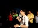 Trecho do meu pronunciamento durante o lançamento do meu segundo livro, o livro de crônicas 'Entre risos e tiros'.Lançamento durante inauguração da Nova Praça da Matriz de Mombaça.Mombaça, 26 de maio de 2007.Na época, com 16 anos.