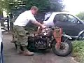 kick starting 1942 wartime harley kick starting 1942 wartime harley