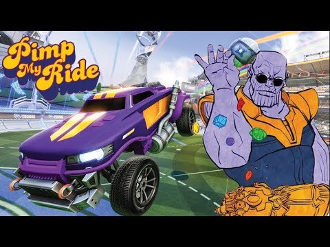 PIMP MY ROCKET LEAGUE RIDE - MEME CARS