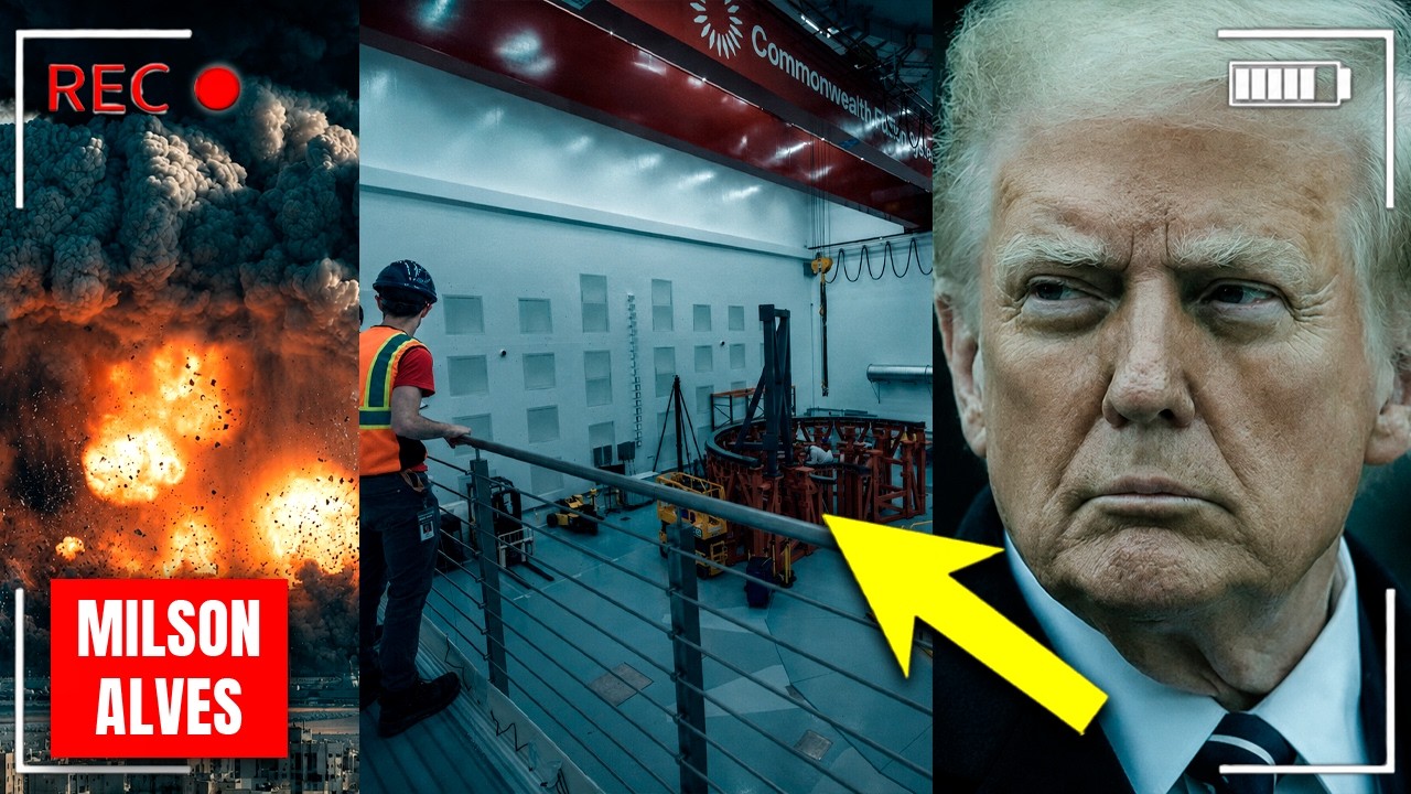 Trump ABRE NOVA ERA após fusão nuclear chegar à REDE ELÉTRICA!!!