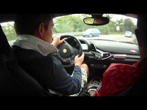 how to drive a ferrari 458