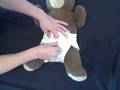 videos de Cheeky Diapers: How to Fold Prefolds--Angel Wing