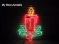 14M CHRISTMAS LIGHTING - ROPE LIGHT CANDLE
