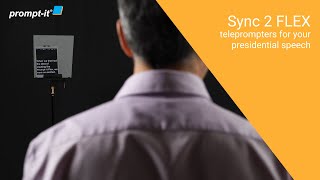 2 teleprompters for your presentation: sync the iPads