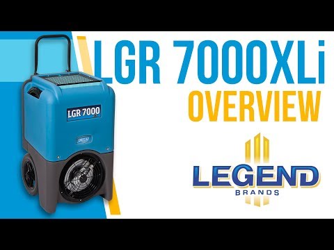 Youtube External Video Dri-Eaz LGR 7000XLi Dehumidifier Intro
