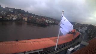 Whitby Mon 4th Jan 2016 24-Hour Time-lapse (Upriver)