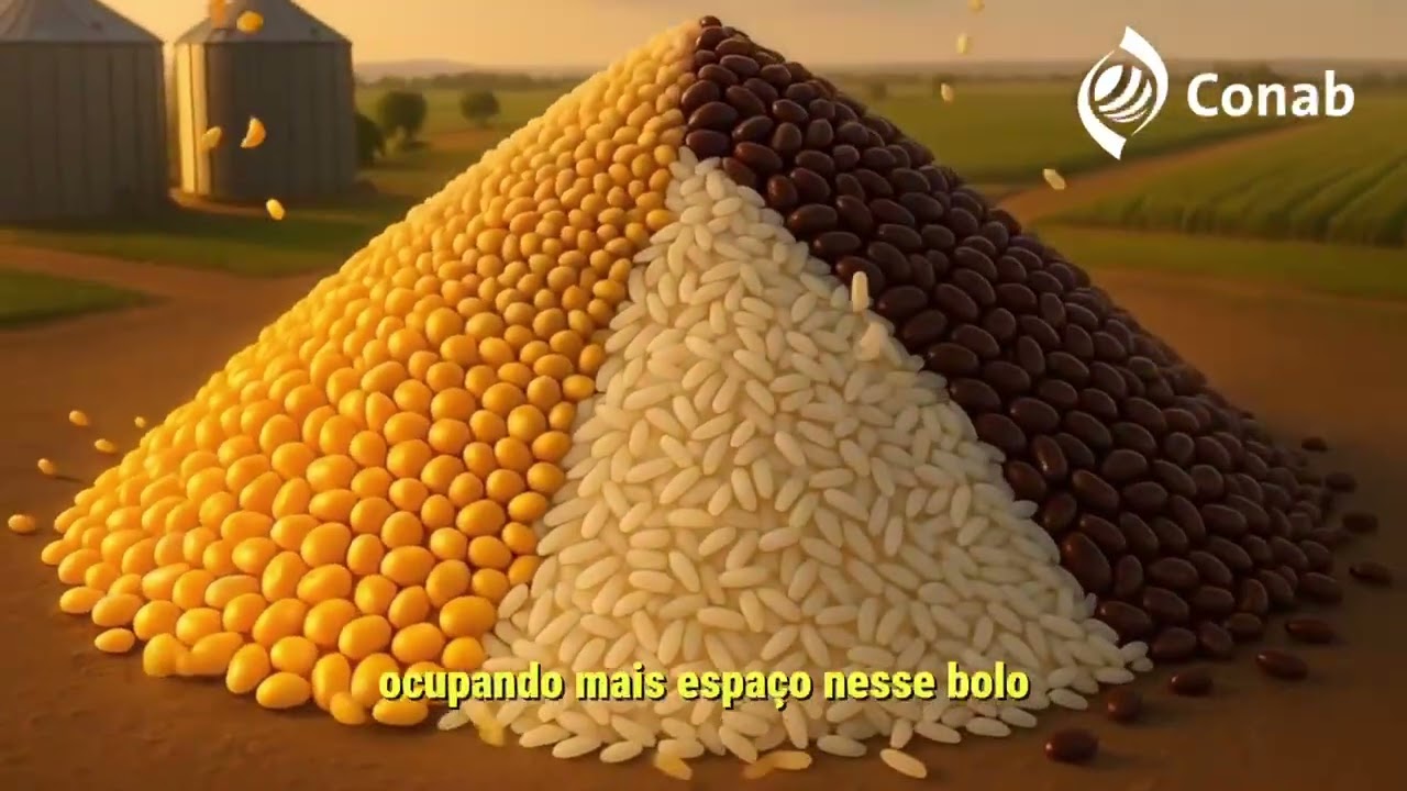 A Safra de Grãos 2024/2025 entrou para a história: É recorde absoluto do Brasil!