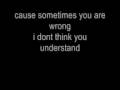 Sometimes You Are Wrong - Elliot Minor