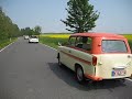 Oldtimertreff Sondershausen 2009, Vorbeifahrt an der Kolonne Himmelsberg Immenrode