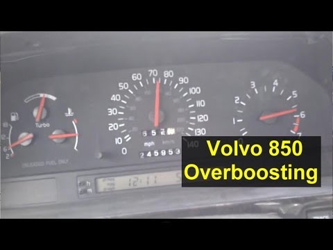 The BOOST is back!!! Volvo 850 T-5R overboosting – Performance issues