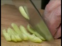 Cooking Tips : How to Slice Yellow Cribe Peppers