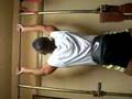 Chin-up BW82kg + plates 45kg x 2