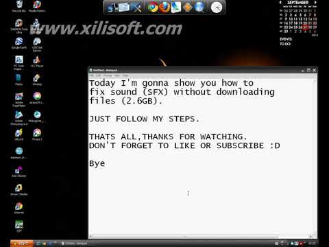 how to repair sfx