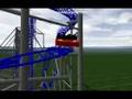 Blue Steel: A No Limits Roller Coaster With POV