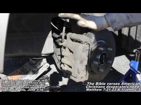 Front Brake Pads & Rotors Remove & Replace “How to” Nissan Quest