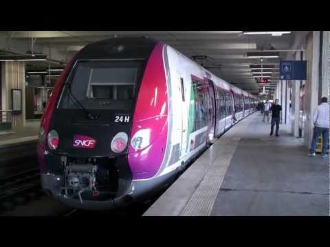 sncf - SNCF New Electric Multi Units Transilien (Nouvelle Automotrice Transilien) Z 50000 series (built by Bombardier) on the H Line, Paris Nord Station~Luzarches.