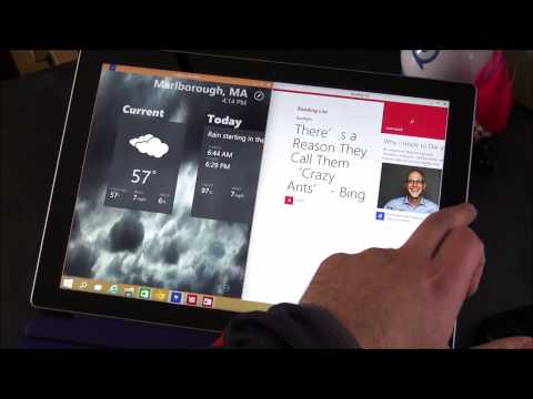 Windows 10 Technical Preview on the Surface Pro 3