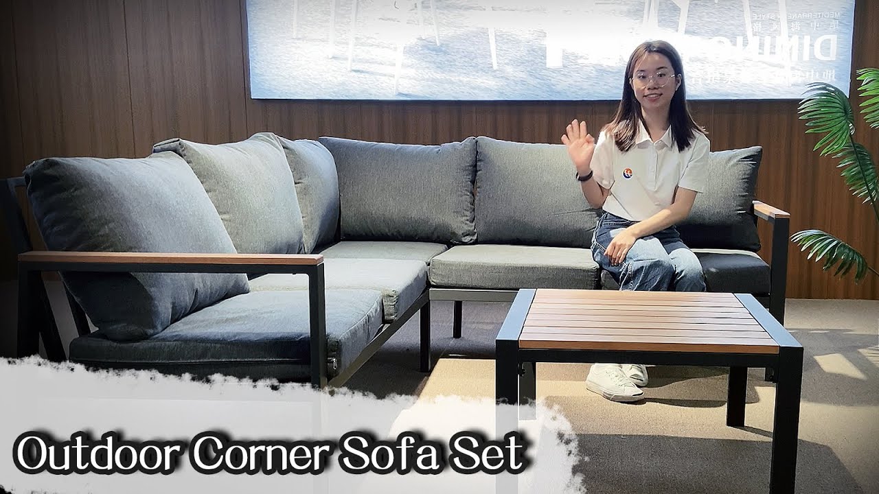 Outdoor Corner Sofa Set - Cindy